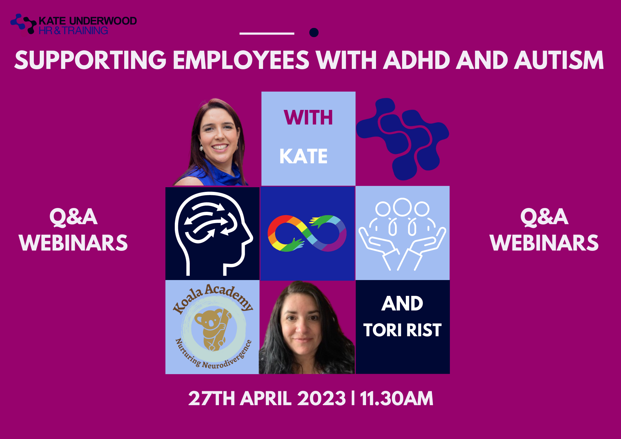 Supporting ADHD and Austim in thew workplace kate underwood hr 